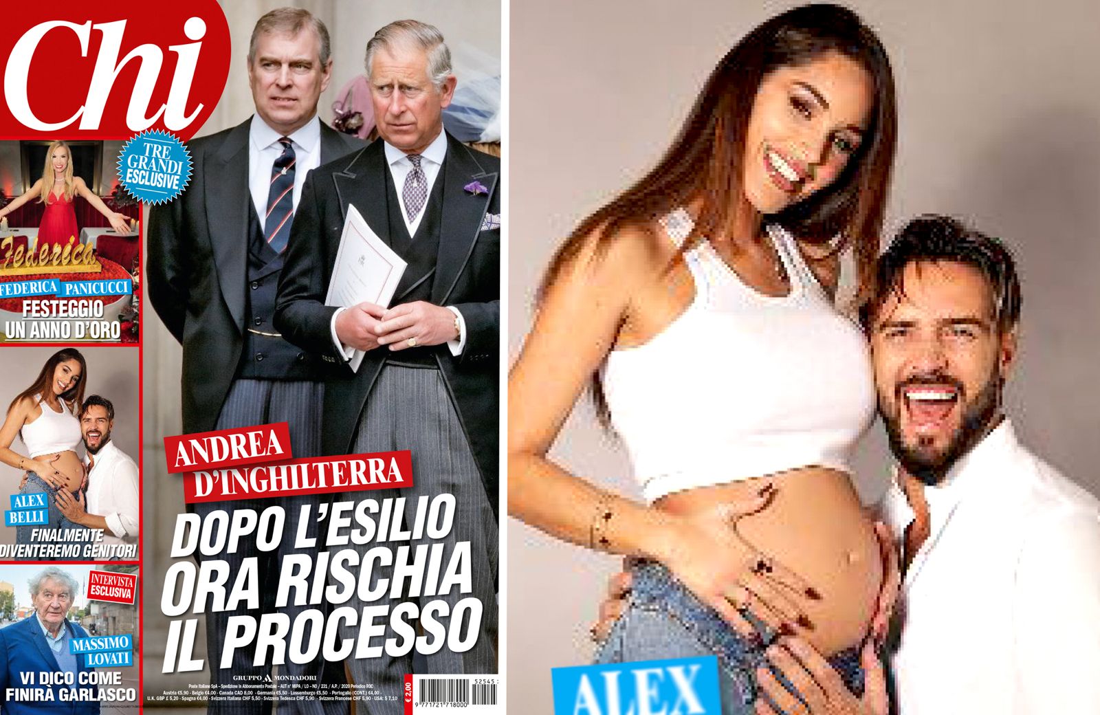 Delia Duran e Alex Belli